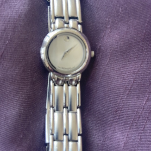 Movado watch gently used 7 inch length just needs a new battery